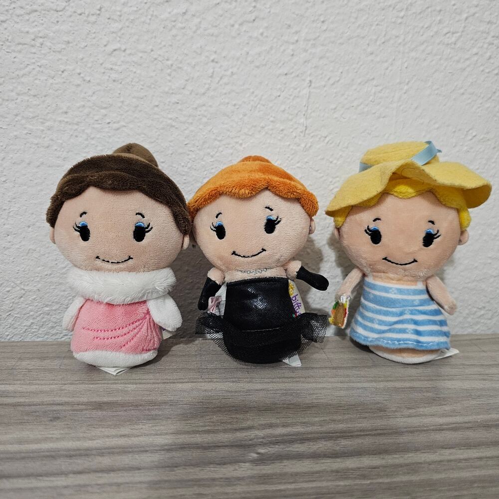 Hallmark Itty Bittys Fashion Barbie's Collector Set ONLY THREE Plush Toy